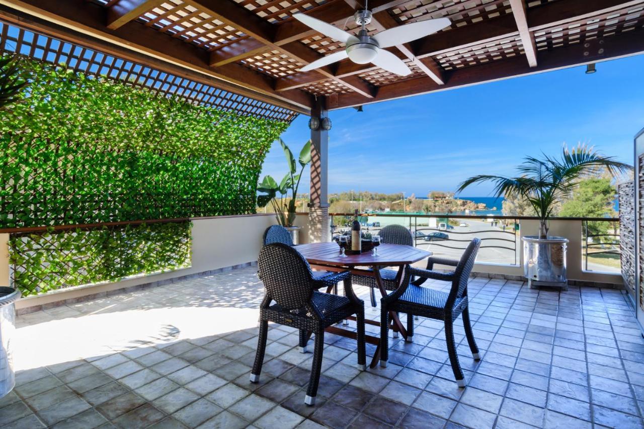 Xenios Dias Luxury Apartments With Sea View Kato Daratso Exterior photo